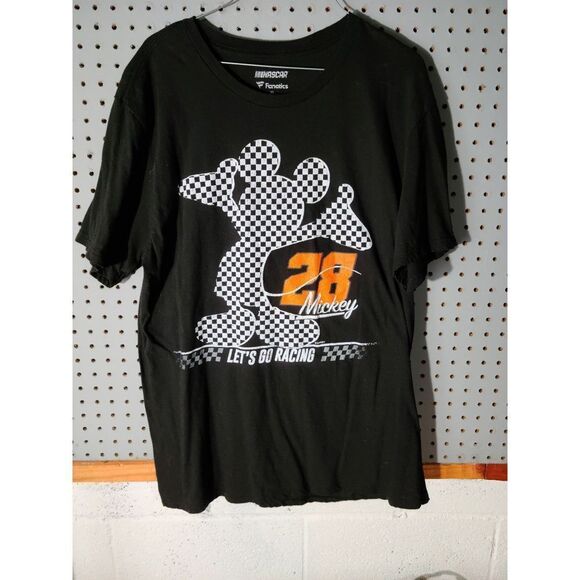 Fanatics Other - Disney nascar 28 Mickey checker shirt